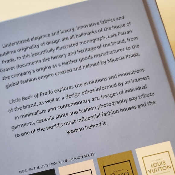 Little Book of PRADA, Hard cover, blue with black 160 pages - Picture 5 of 6